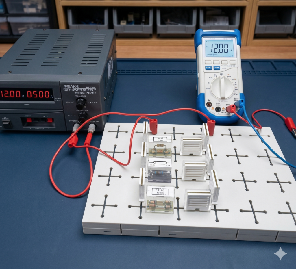 Parallel Resistors Experiment – مبادرة معامل قسم الفيزياء