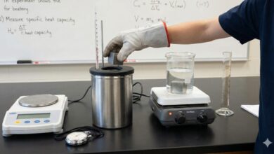 Specific heat capacity of a solid