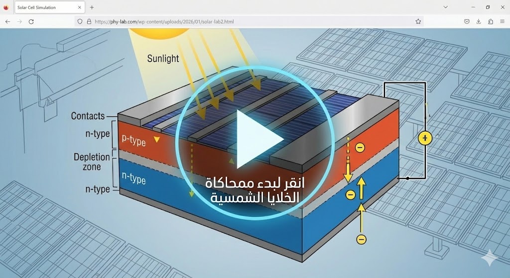 محاكاة الخلايا الشمسية